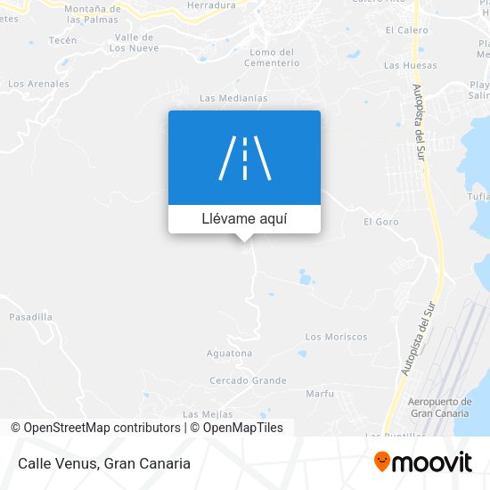 Mapa Calle Venus
