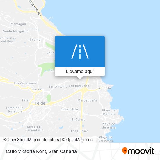Mapa Calle Victoria Kent