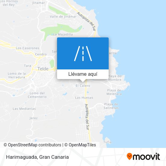 Mapa Harimaguada