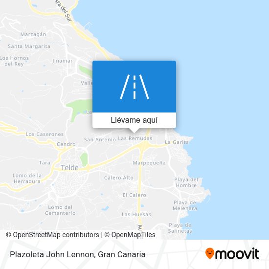 Mapa Plazoleta John Lennon
