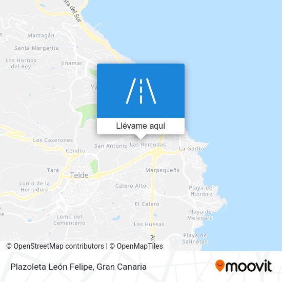 Mapa Plazoleta León Felipe