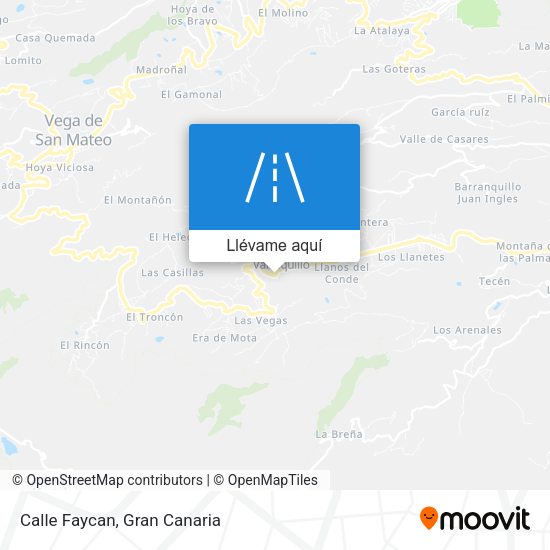 Mapa Calle Faycan