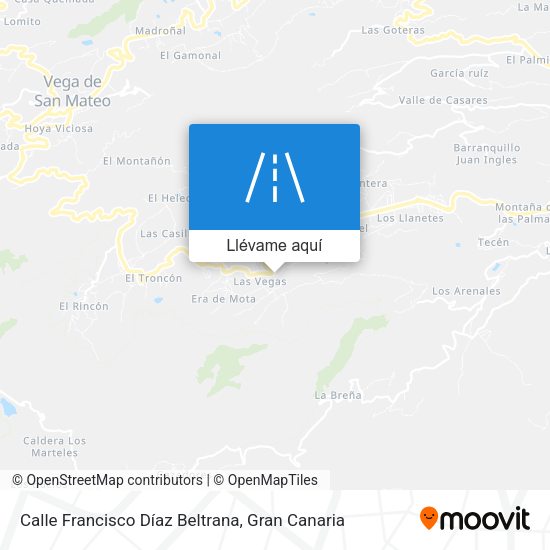 Mapa Calle Francisco Díaz Beltrana