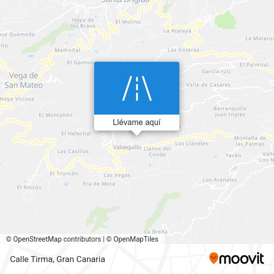 Mapa Calle Tirma