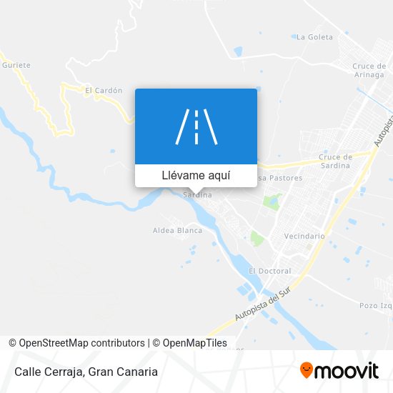 Mapa Calle Cerraja