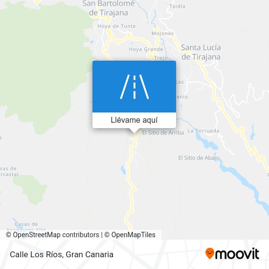 Mapa Calle Los Ríos