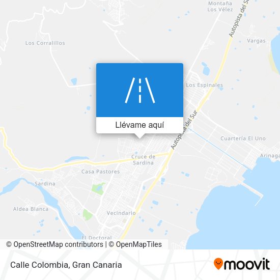Mapa Calle Colombia