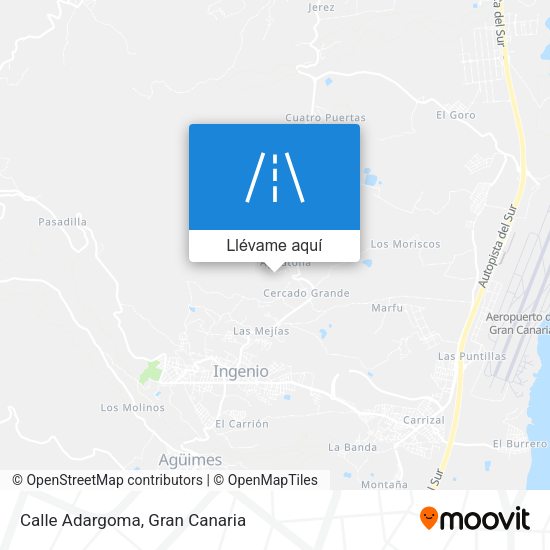 Mapa Calle Adargoma