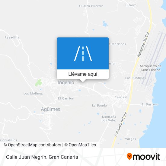Mapa Calle Juan Negrín