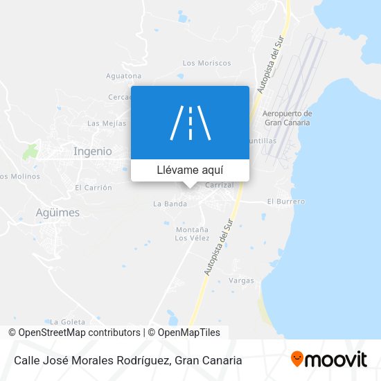 Mapa Calle José Morales Rodríguez
