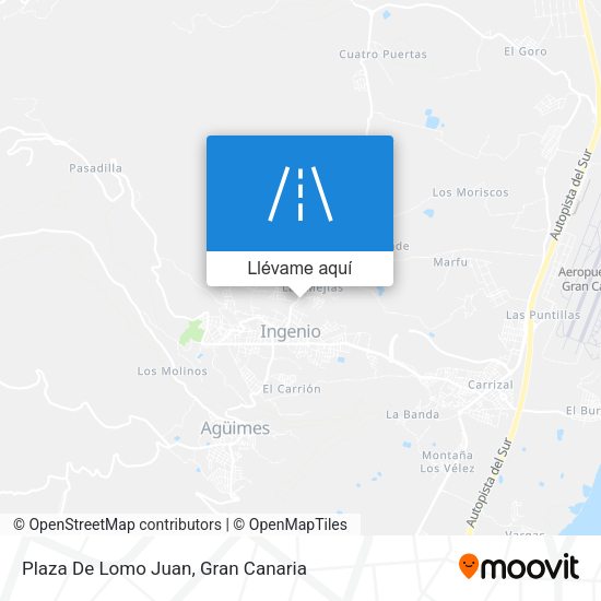 Mapa Plaza De Lomo Juan