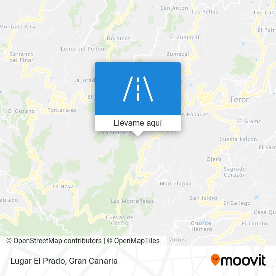 Mapa Lugar El Prado