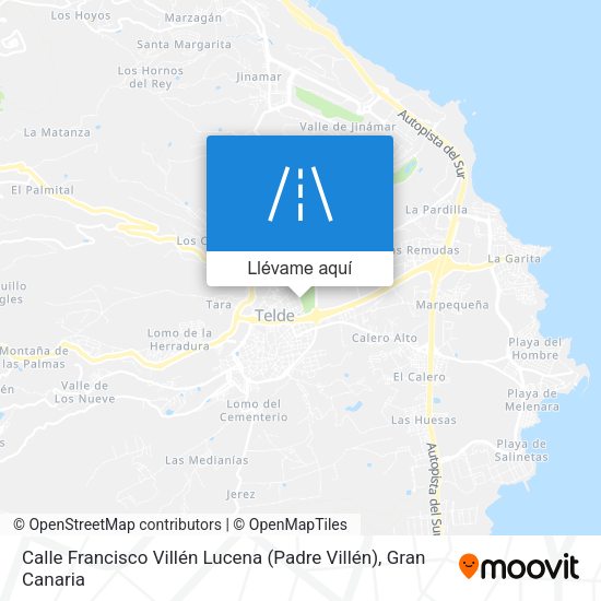 Mapa Calle Francisco Villén Lucena (Padre Villén)