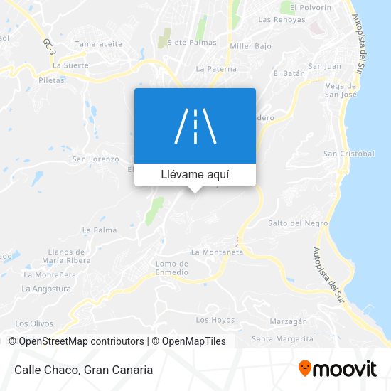 Mapa Calle Chaco
