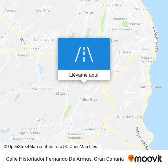Mapa Calle Historiador Fernando De Armas