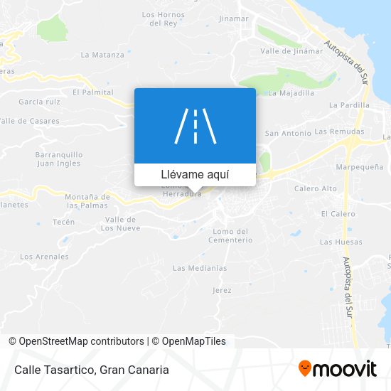 Mapa Calle Tasartico