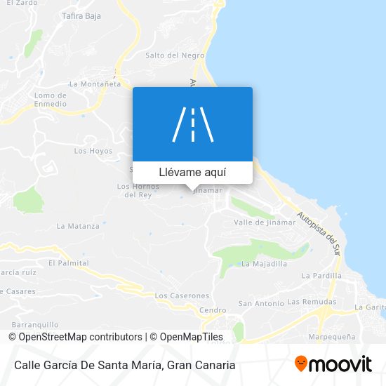 Mapa Calle García De Santa María