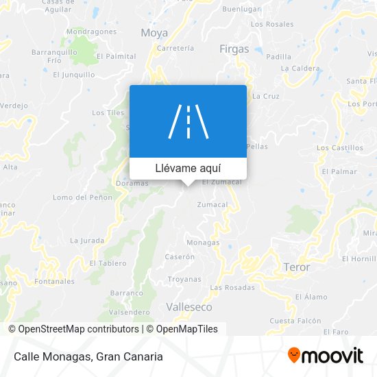 Mapa Calle Monagas