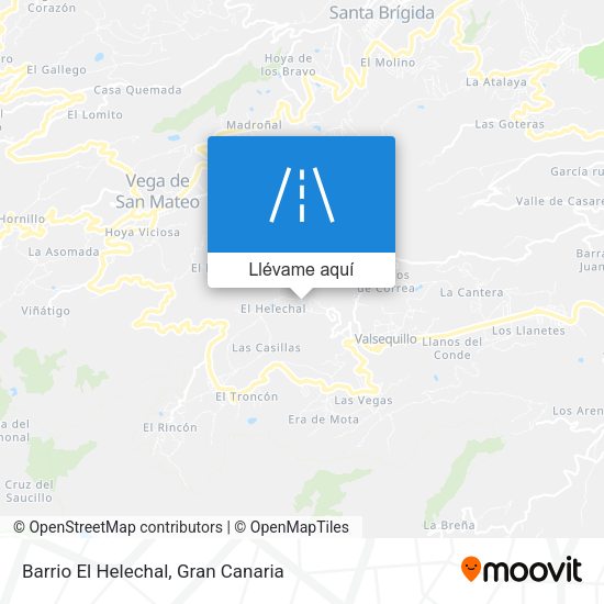 Mapa Barrio El Helechal