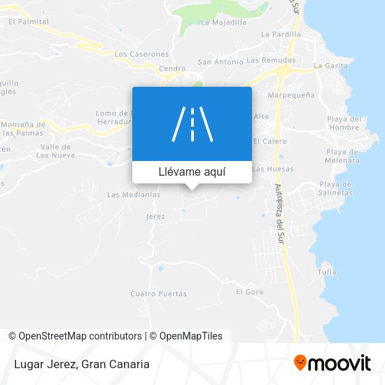 Mapa Lugar Jerez