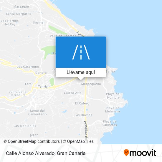 Mapa Calle Alonso Alvarado