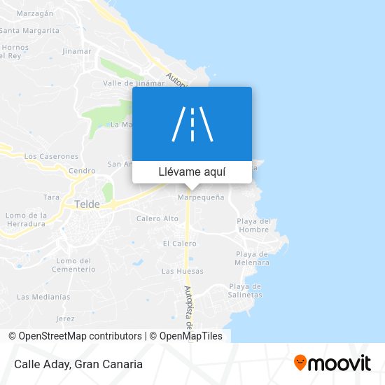 Mapa Calle Aday