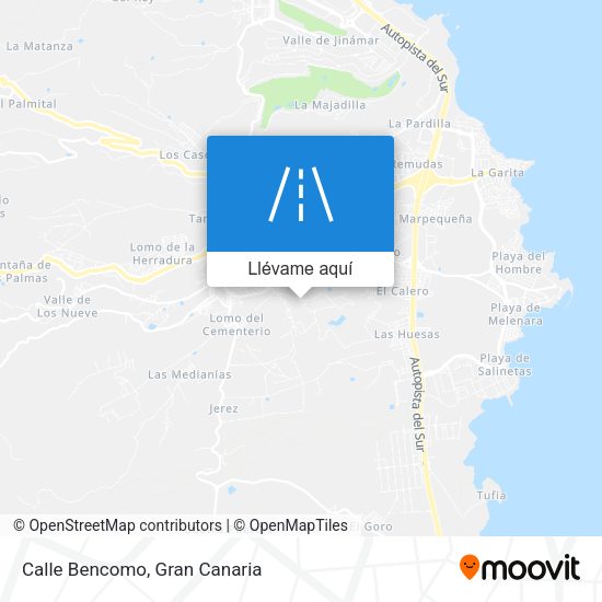 Mapa Calle Bencomo
