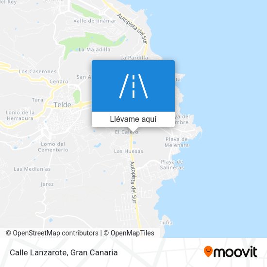 Mapa Calle Lanzarote