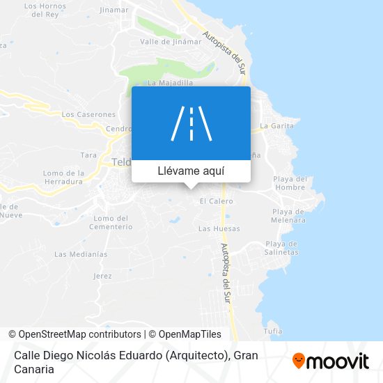 Mapa Calle Diego Nicolás Eduardo (Arquitecto)