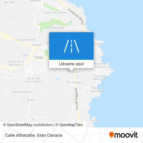 Mapa Calle Athacaite
