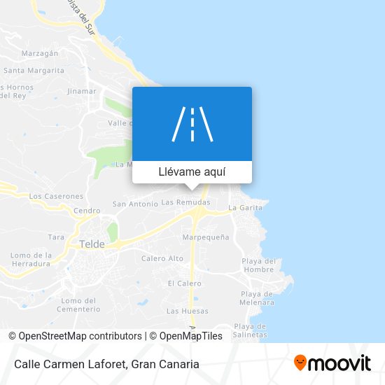 Mapa Calle Carmen Laforet