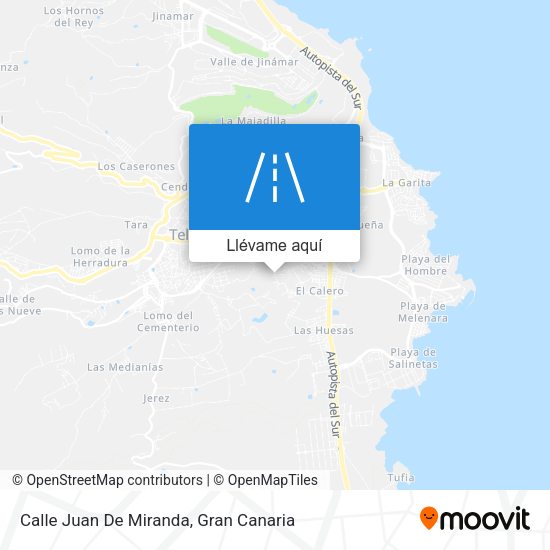 Mapa Calle Juan De Miranda