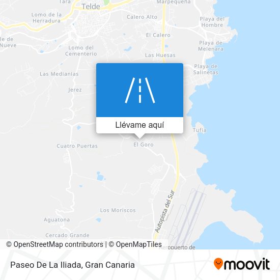 Mapa Paseo De La Iliada