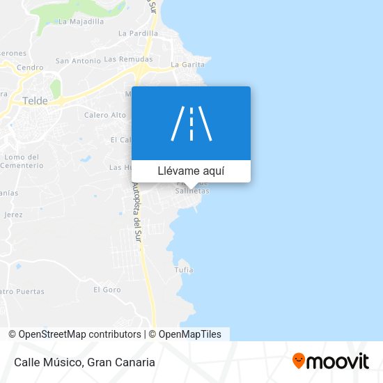 Mapa Calle Músico