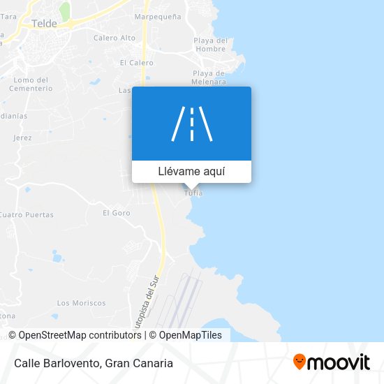 Mapa Calle Barlovento