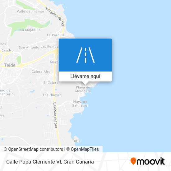 Mapa Calle Papa Clemente VI