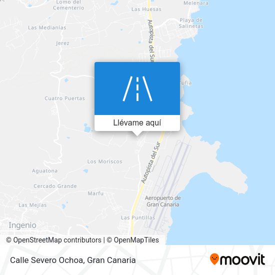 Mapa Calle Severo Ochoa