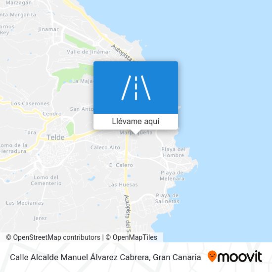 Mapa Calle Alcalde Manuel Álvarez Cabrera