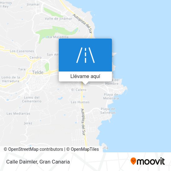 Mapa Calle Daimler
