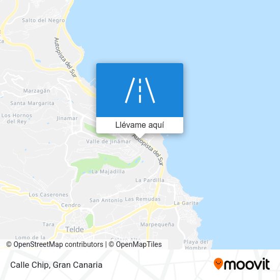 Mapa Calle Chip