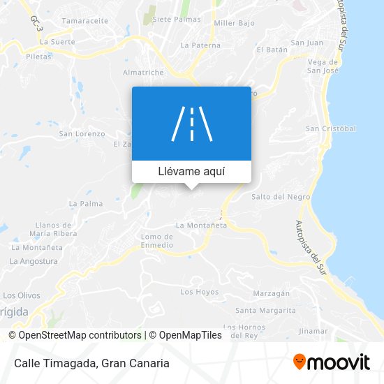 Mapa Calle Timagada
