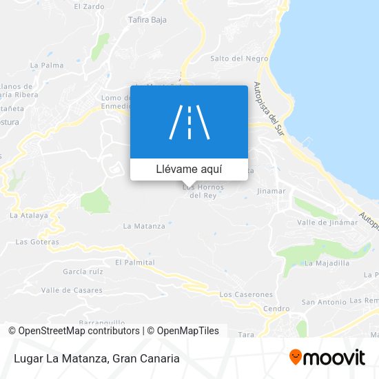 Mapa Lugar La Matanza