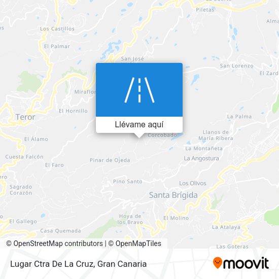 Mapa Lugar Ctra De La Cruz