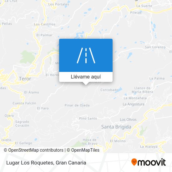 Mapa Lugar Los Roquetes