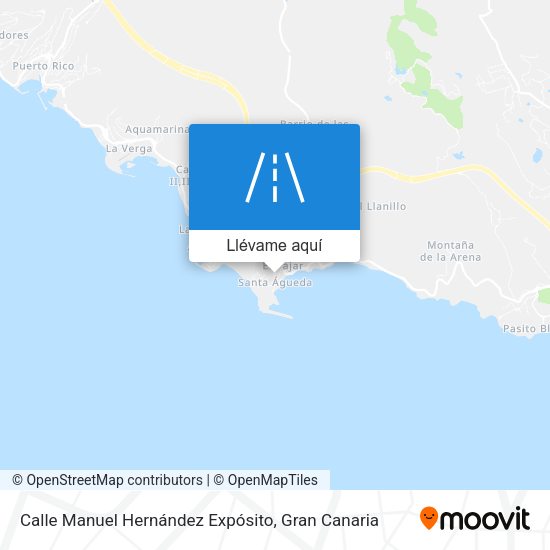Mapa Calle Manuel Hernández Expósito