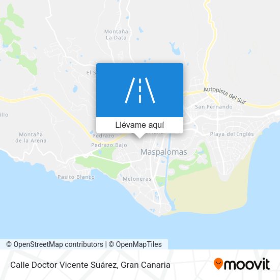 Mapa Calle Doctor Vicente Suárez