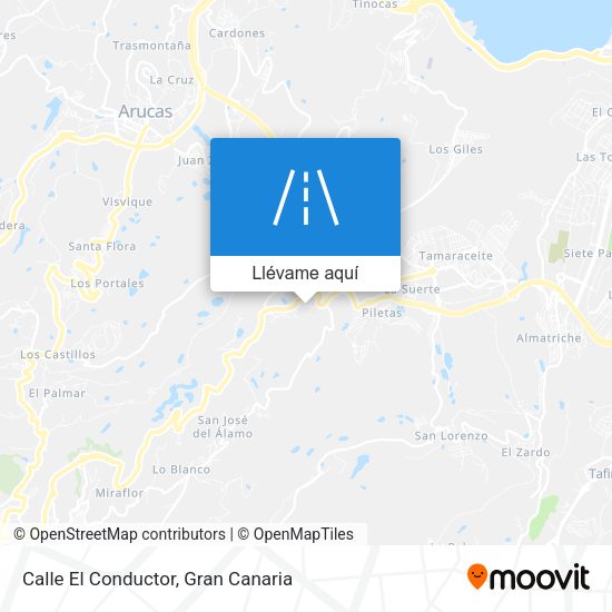 Mapa Calle El Conductor
