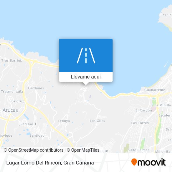 Mapa Lugar Lomo Del Rincón