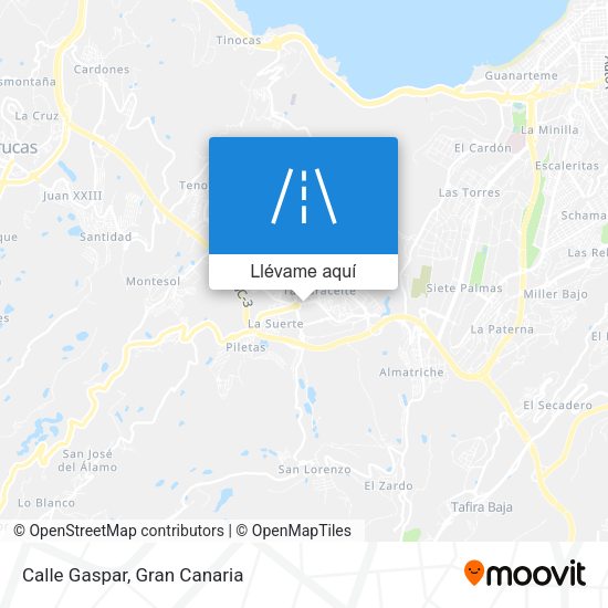 Mapa Calle Gaspar