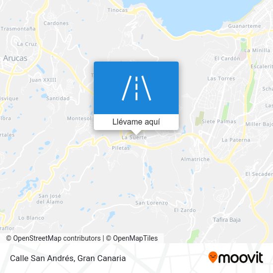 Mapa Calle San Andrés